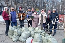 Весенний субботник в МГТУ: часть вторая