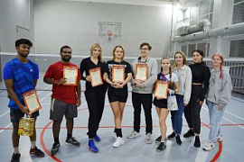 Students of MAU are among the best badminton players